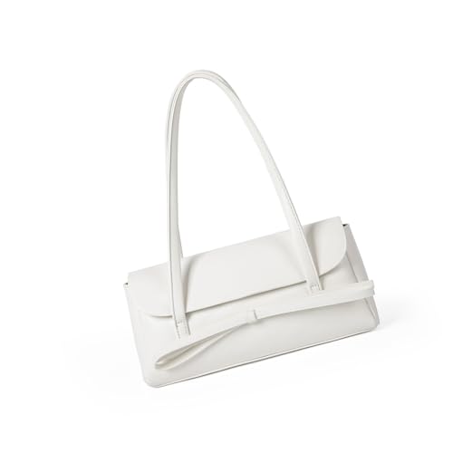 alloneslife Stilvoller Bogenakzent PU Umhängetasche Leichte Multipocket Geldbörse Für Frauen Tägliche Arbeiten Und Reisen Essentials Leichtes Freizeitbetrieb Handtasche von alloneslife