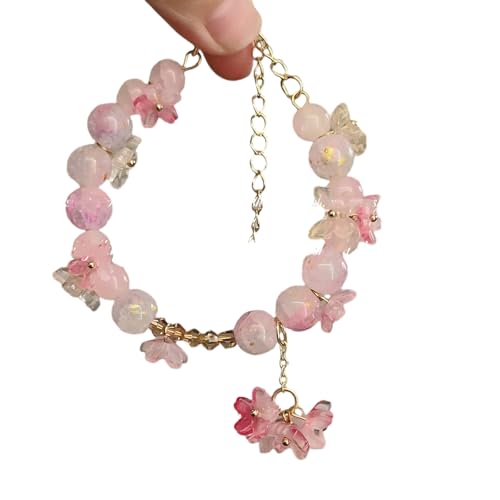 alloneslife Trendy Blumenarmbandkette Alltagsnarmband Elegante Blumen Halskette Legierung Textur Bietet Komfort Für Täglich von alloneslife