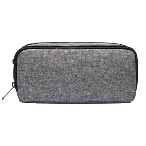 alloneslife Übergroßer Schulstifthalter Haltbarkeit Oxford Textile Pen Hülle Mit Doppelfachabteil Für Teenager Oxford Bleistift Organizer von alloneslife