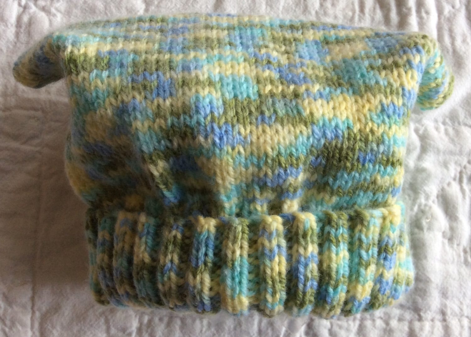 Hand Gestrickte Hut Passen 3 Bis 6 Monate Baby - Sofort Lieferbar von allsortsknitwear