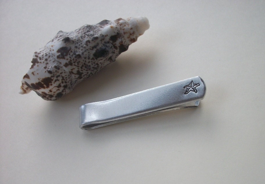 starfish Aluminium Krawattenklammer/- Hochzeitsfeier Groomsman Geschenk Kann Auch Personalisiert Werden starfish Aluminium Krawattenklammer/- Hochzeitsfeier Groomsman Geschenk Kann Auch Personalisiert Werden von allstrungout1