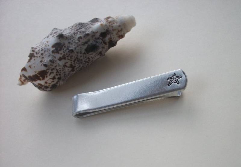 starfish Aluminium Krawattenklammer/- Hochzeitsfeier Groomsman Geschenk Kann Auch Personalisiert Werden starfish Aluminium Krawattenklammer/- Hochzeitsfeier Groomsman Geschenk Kann Auch Personalisiert Werden von allstrungout1