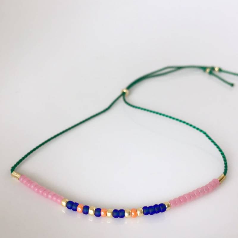 Glauben-Morse-Code-Armband - Grün Glauben-Morse-Code-Armband - Grün von allthesprinklesshop