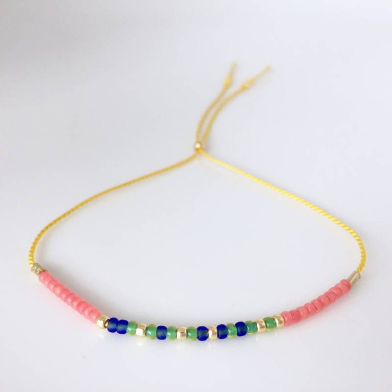 Grace-Morse-Code-Armband - Gelb Grace-Morse-Code-Armband - Gelb von allthesprinklesshop