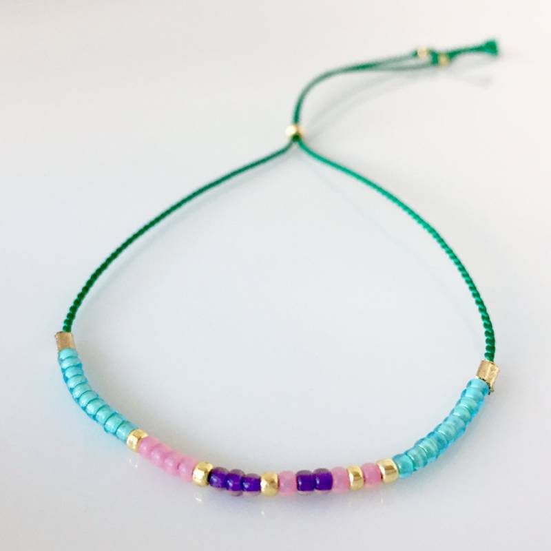 Hoffe Morse-Code Armband - Grün Hoffe Morse-Code Armband - Grün von allthesprinklesshop