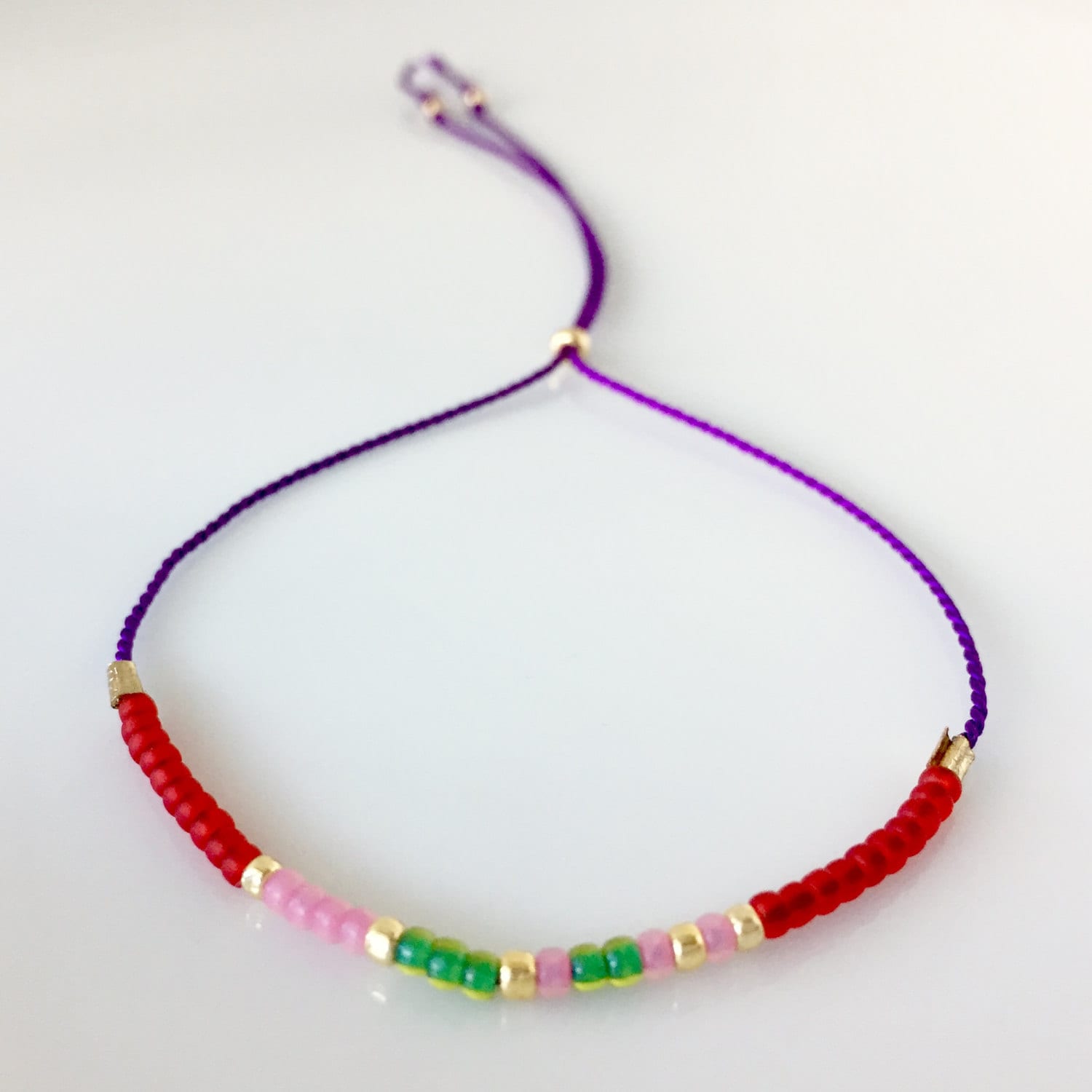 Hoffe Morse-Code Armband - Lila Hoffe Morse-Code Armband - Lila von allthesprinklesshop