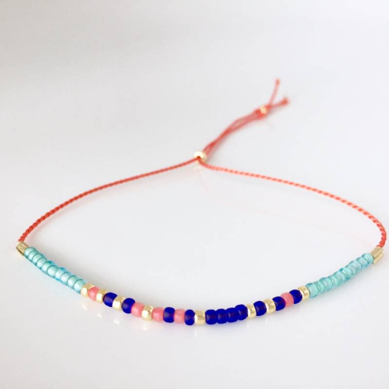 Lehrer-Morse-Code-Armband - Orange Lehrer-Morse-Code-Armband - Orange von allthesprinklesshop