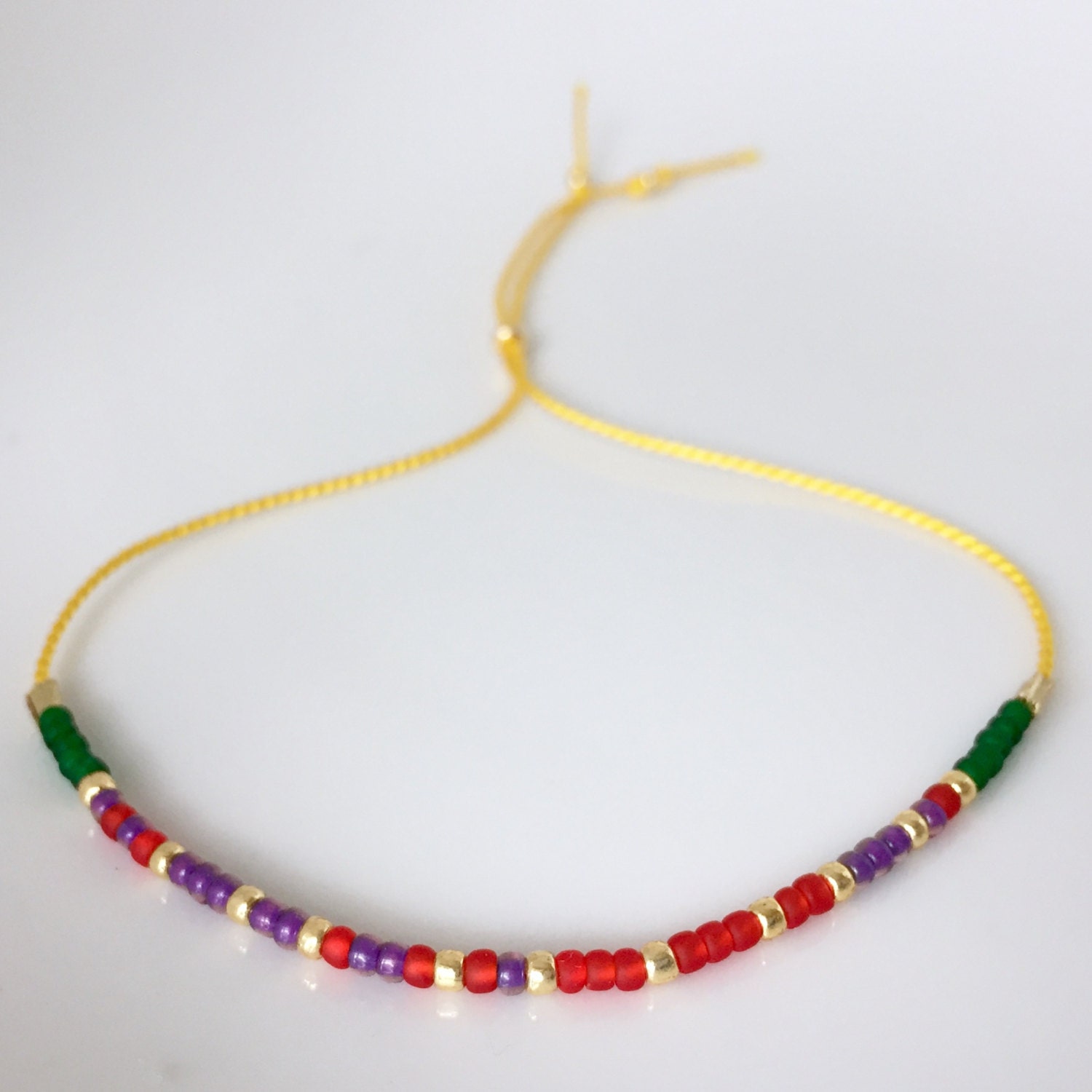 Mitgefühl Morse-Code Armband - Gelb Mitgefühl Morse-Code Armband - Gelb von allthesprinklesshop