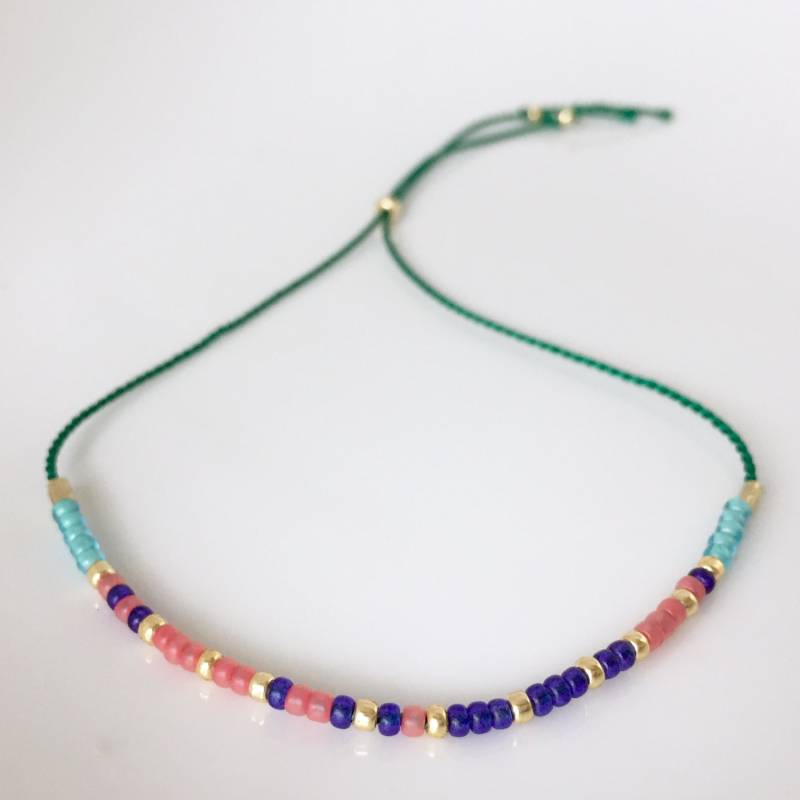 Mitgefühl Morse-Code Armband - Grün Mitgefühl Morse-Code Armband - Grün von allthesprinklesshop