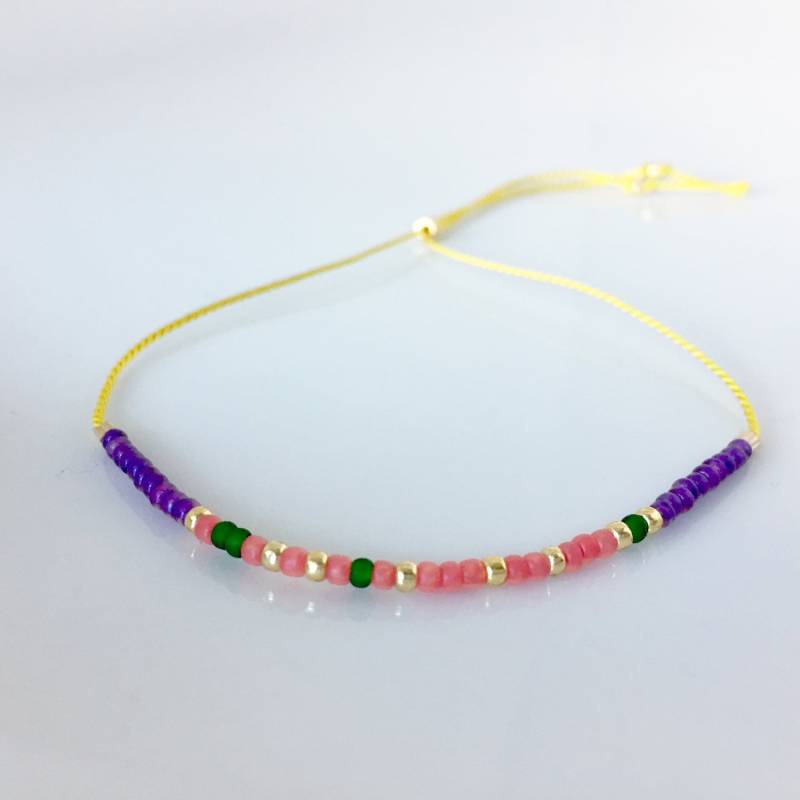 Persist Morse-Code Armband - Gelb Persist Morse-Code Armband - Gelb von allthesprinklesshop