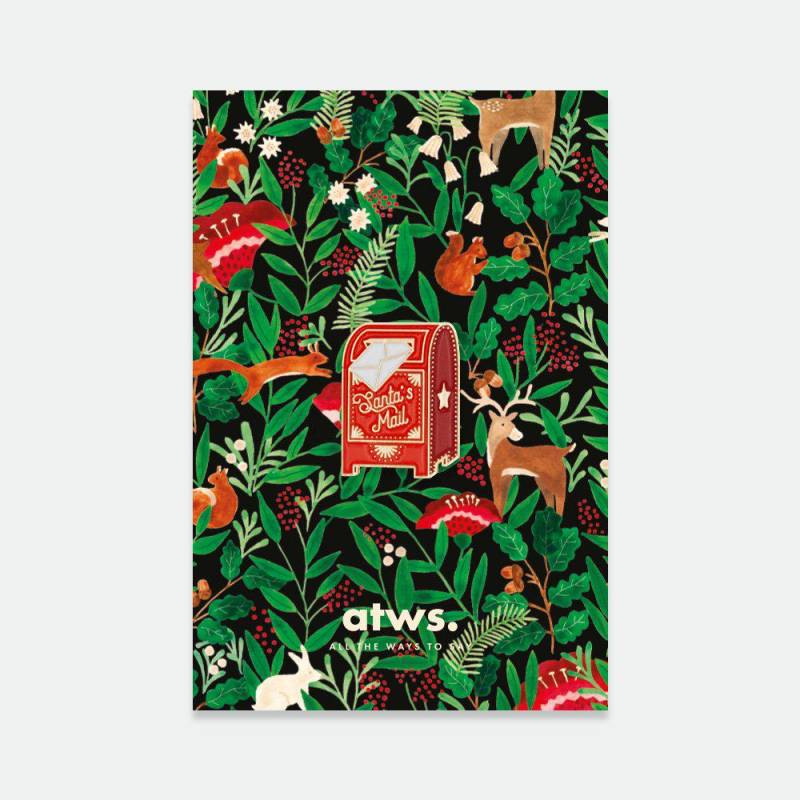 Santa's Mail - Pins von allthewaystosay