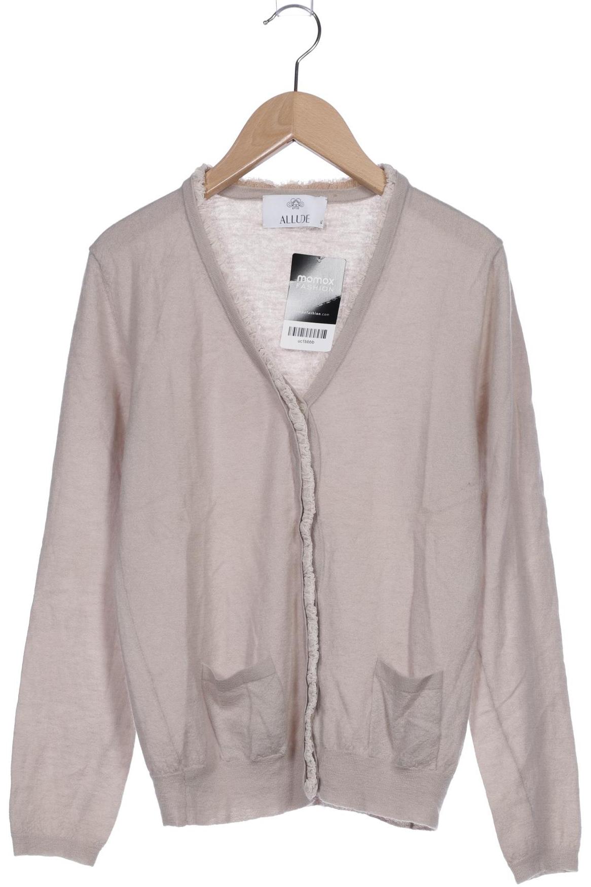 ALLUDE Damen Strickjacke, beige von allude