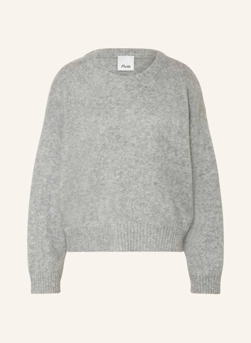 Allude Cashmere-Pullover grau von allude