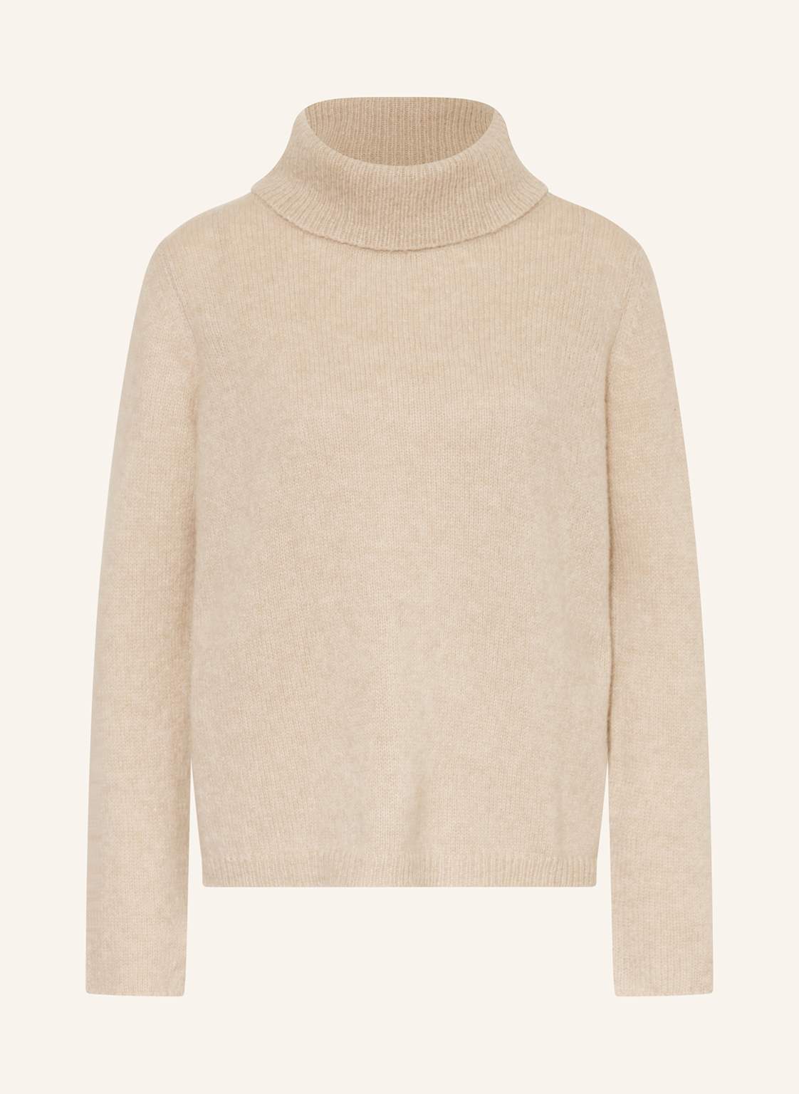 Allude Rollkragenpullover Aus Cashmere beige von allude