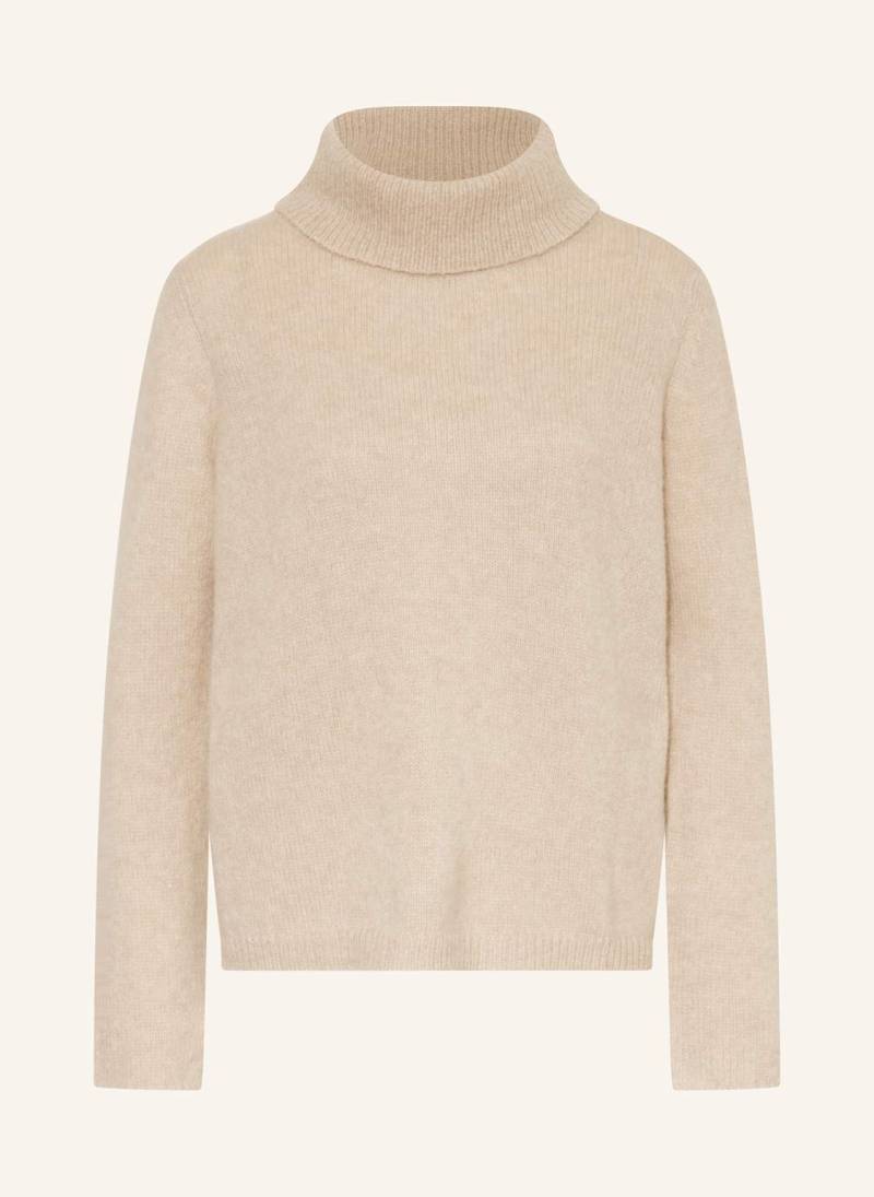 Allude Rollkragenpullover Aus Cashmere beige von allude
