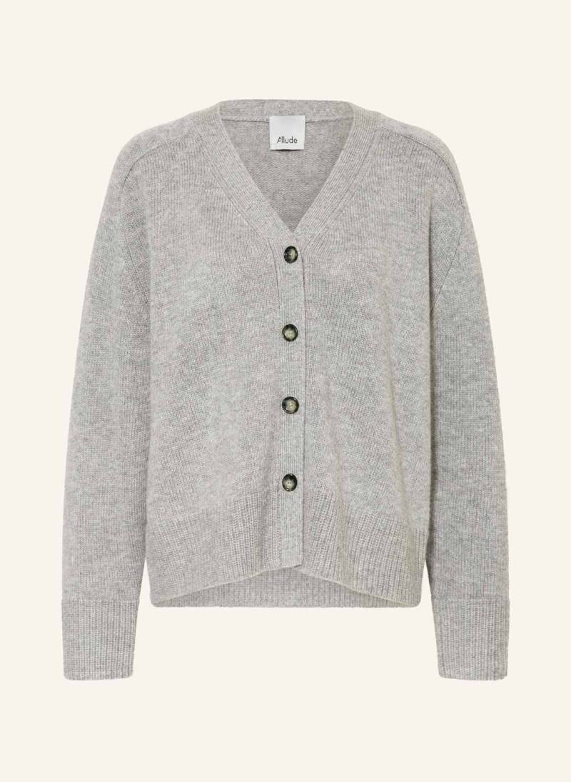 Allude Strickjacke Mit Cashmere grau von allude