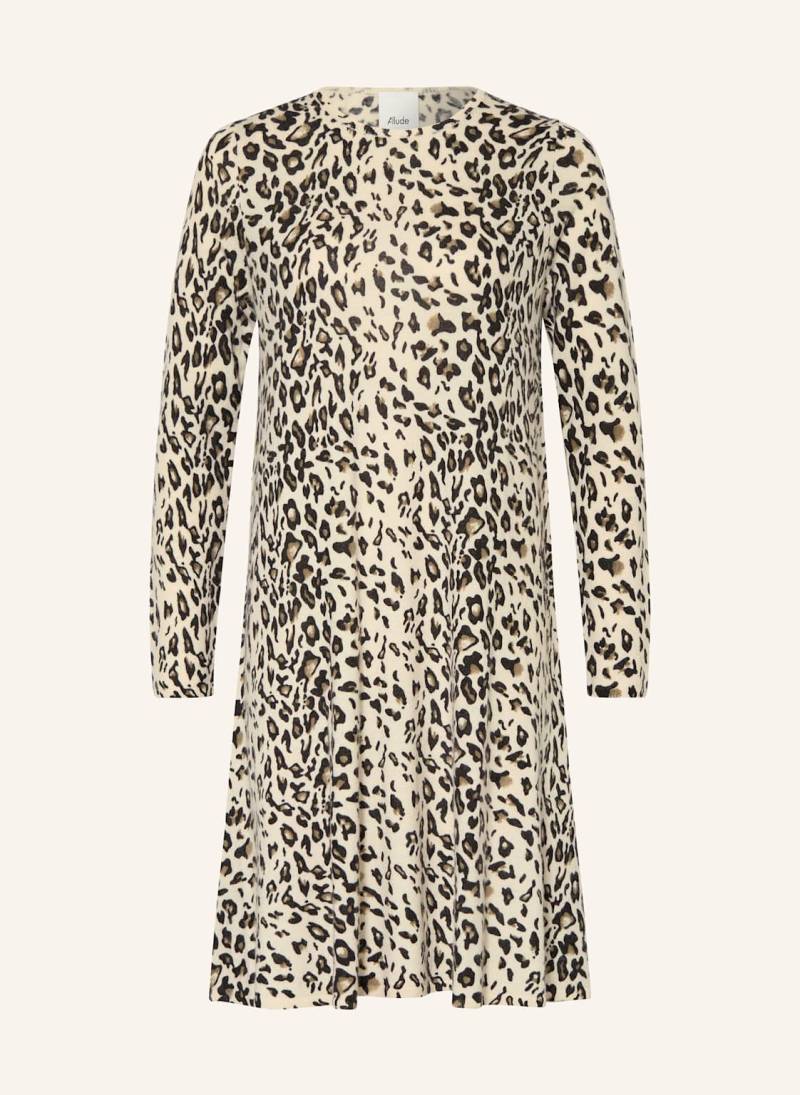 Allude Strickkleid Mit Cashmere weiss von allude