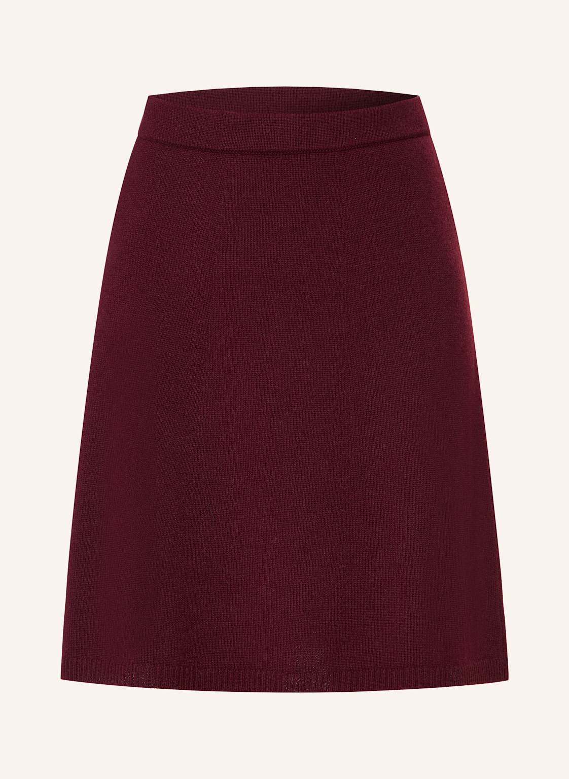 Allude Strickrock Mit Cashmere rot von allude