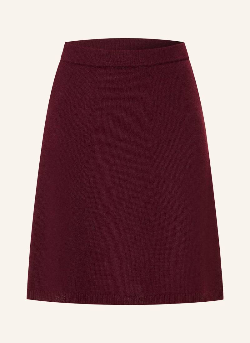 Allude Strickrock Mit Cashmere rot von allude