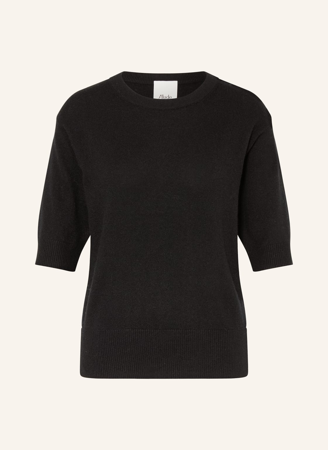 Allude Strickshirt Aus Cashmere schwarz von allude