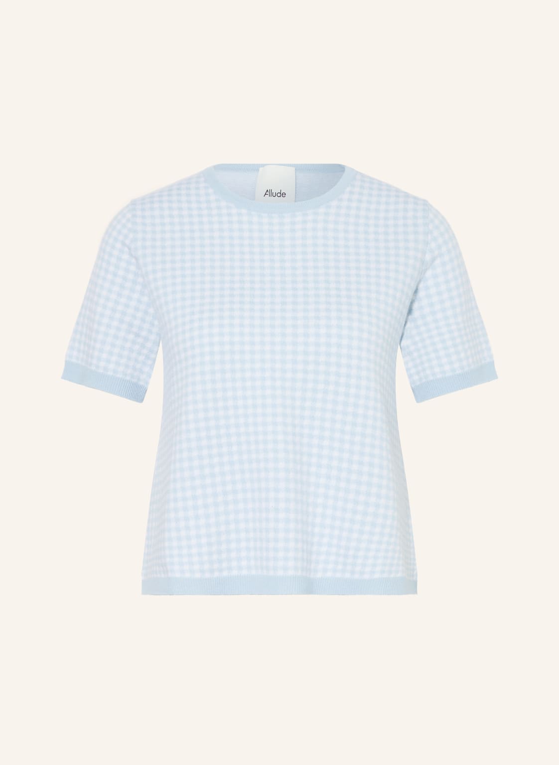 Allude Strickshirt Mit Cashmere blau von allude