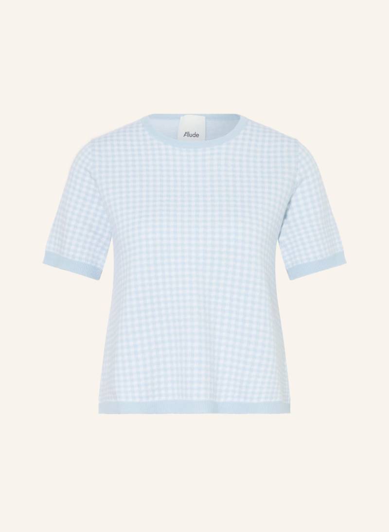 Allude Strickshirt Mit Cashmere blau von allude