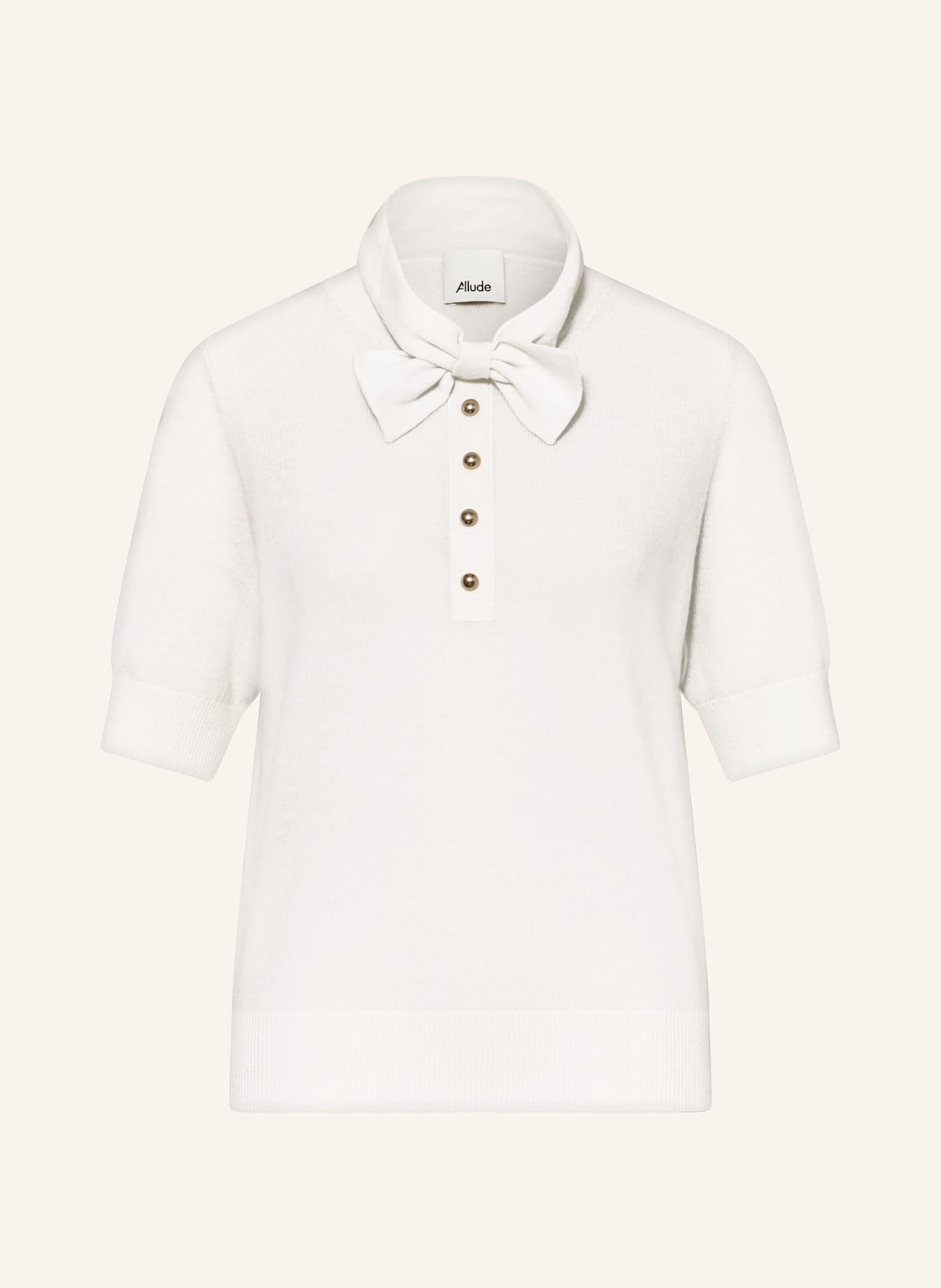 Allude Strickshirt weiss von allude