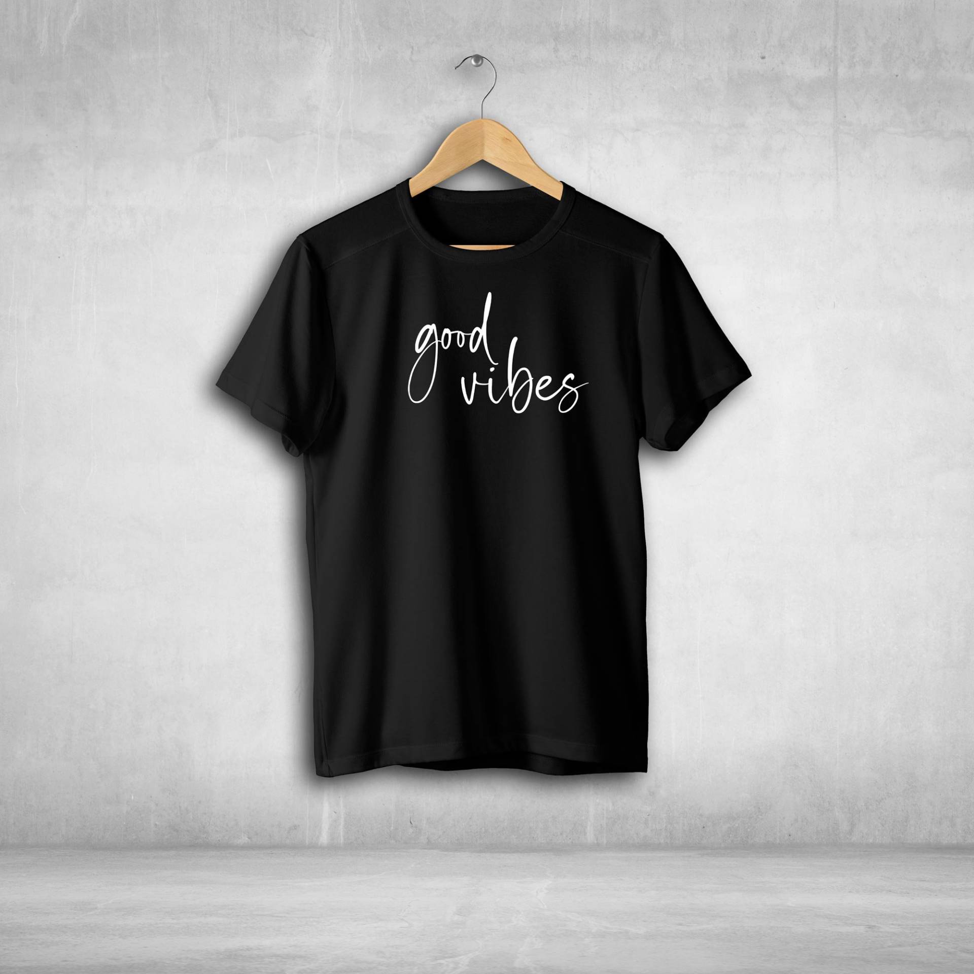 Good Vibes Tshirt Unisex Witziger Spruch Statement T-Shirt Good Vibes Tshirt Unisex Witziger Spruch Statement T-Shirt von allyours24