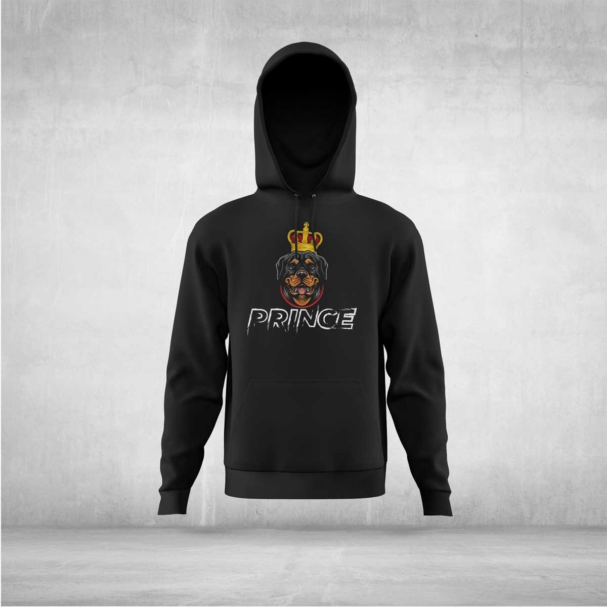 Rottweiler Prince Hoodie Unisex Statement Rottweiler Prince Hoodie Unisex Statement von allyours24