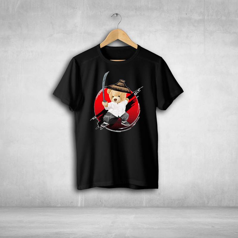 Samurai Teddy Tshirt Unisex Samurai Teddy Tshirt Unisex von allyours24