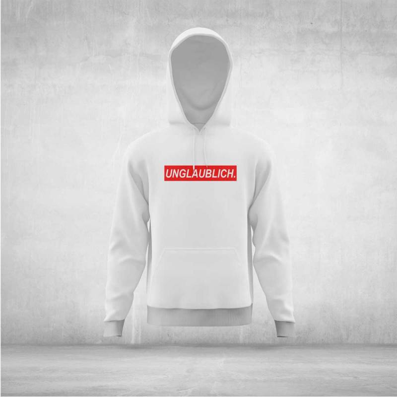 Unglaublich Hoodie Unisex Statement Unglaublich Hoodie Unisex Statement von allyours24