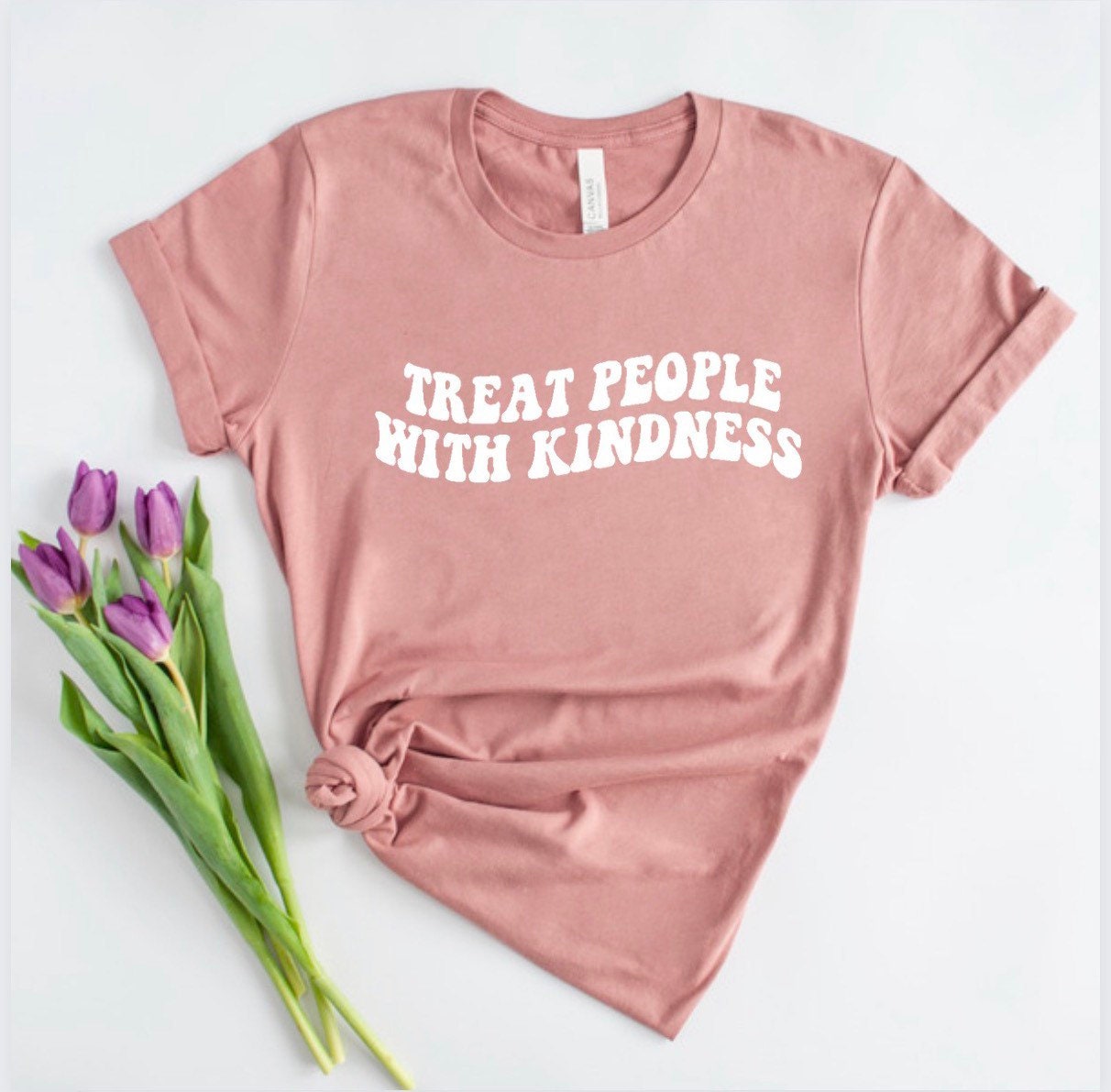 Treat People With Kindness Shirt, Be Kind Sweatshirt, Geschenke, Freundlichkeit Shirt von almondbutterfly