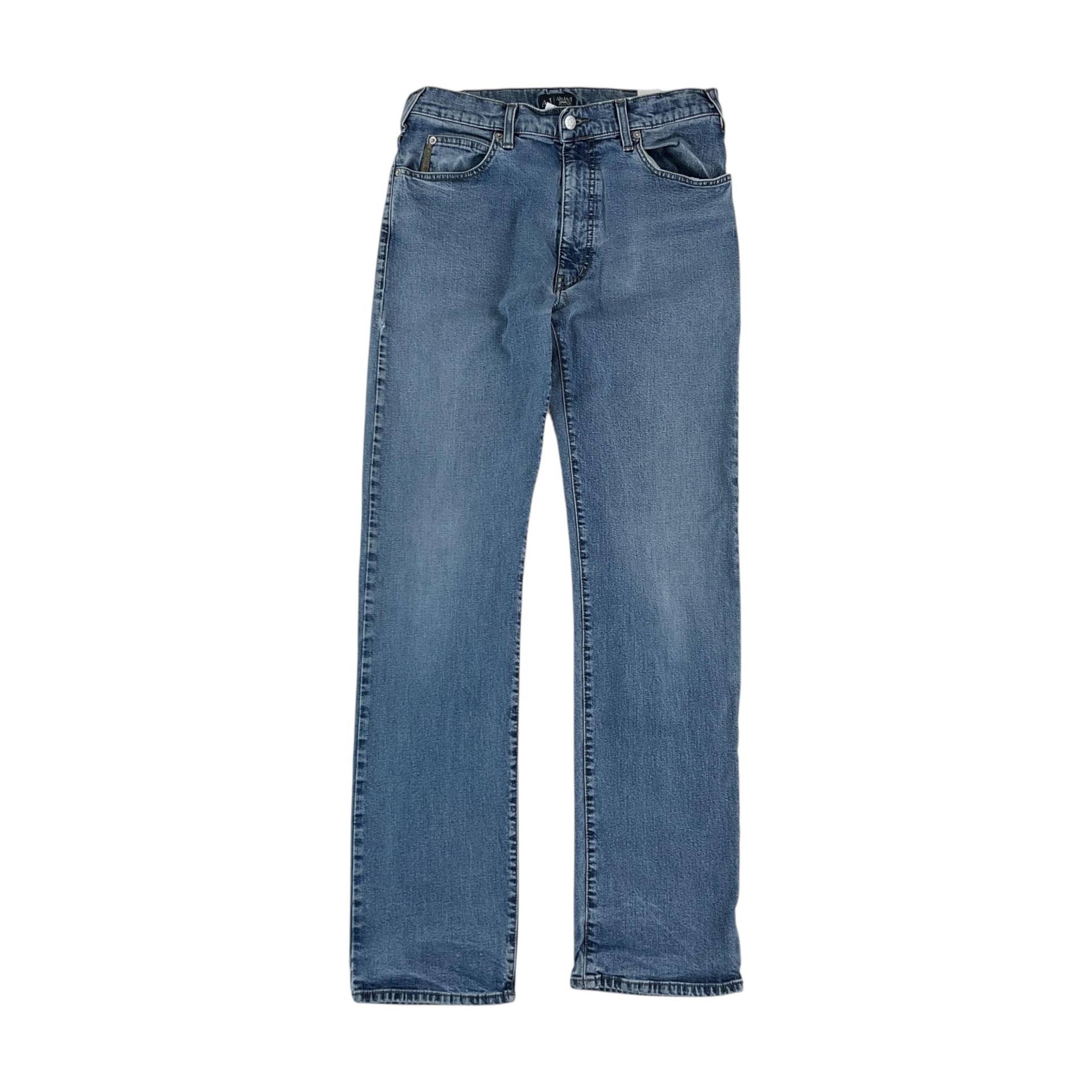 Armani 00S Comfort Fit Jeans-Schlauch - W32 L33 Passen Größe Männer Hose Männerhose Gebrauchte Unterseiten von aloisstudio