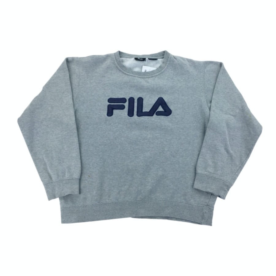 Fila Spellout Sweatshirt - Große Größe Männer Pullover Gebraucht von aloisstudio