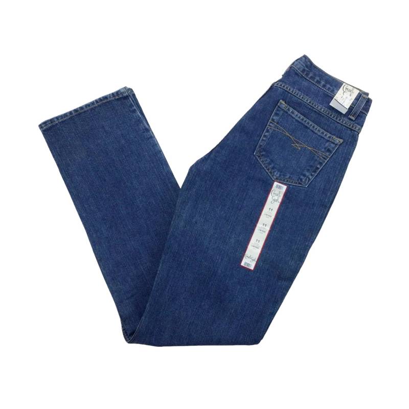 Grausame Mädchen Low Rise Slim Deadstock Jeans - W31 L36 Größe Frauen Hose Weiblich Unterseiten von aloisstudio