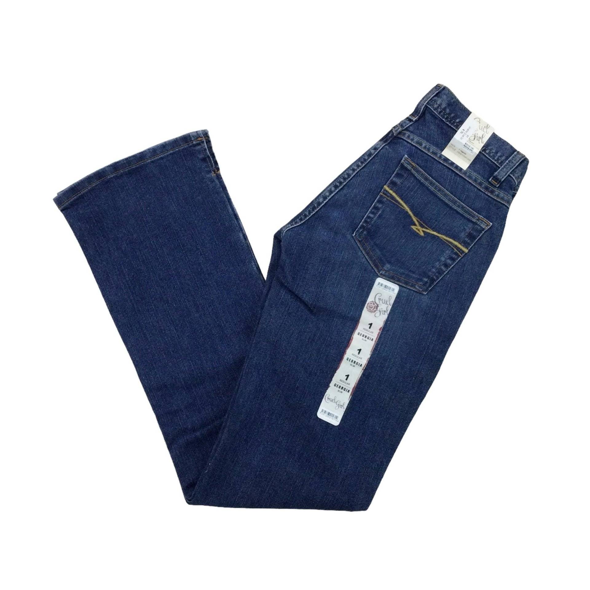 Grausames Mädchen "Georgina' Slim Deadstock Jeans - W26 L32 Größe Frauen Hose Frau Unterseiten Grausames Mädchen "Georgina' Slim Deadstock Jeans - W26 L32 Größe Frauen Hose Frau Unterseiten von aloisstudio