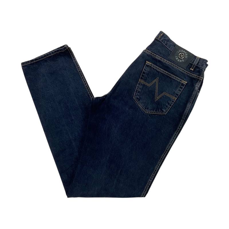 Iceberg Denim Jeans - W34 L36 Größe Männer Hose Gebrauchte Unterseiten von aloisstudio