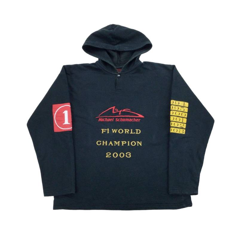 Modern Y2K Michael Schuhmacher 2003 Hoodie - Large Size Men Pullover Male Jumper Gebraucht von aloisstudio