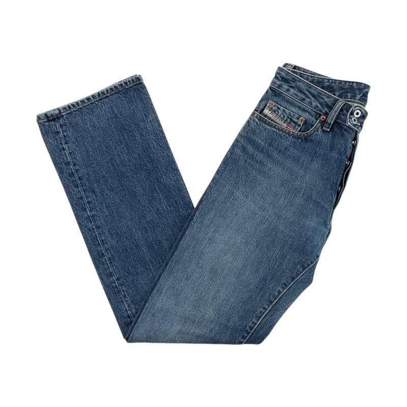 Moderne Y2K Damen Diesel Denim Jeans - W28 L30 Größe Weibliche Hose Gebrauchte Unterteile von aloisstudio