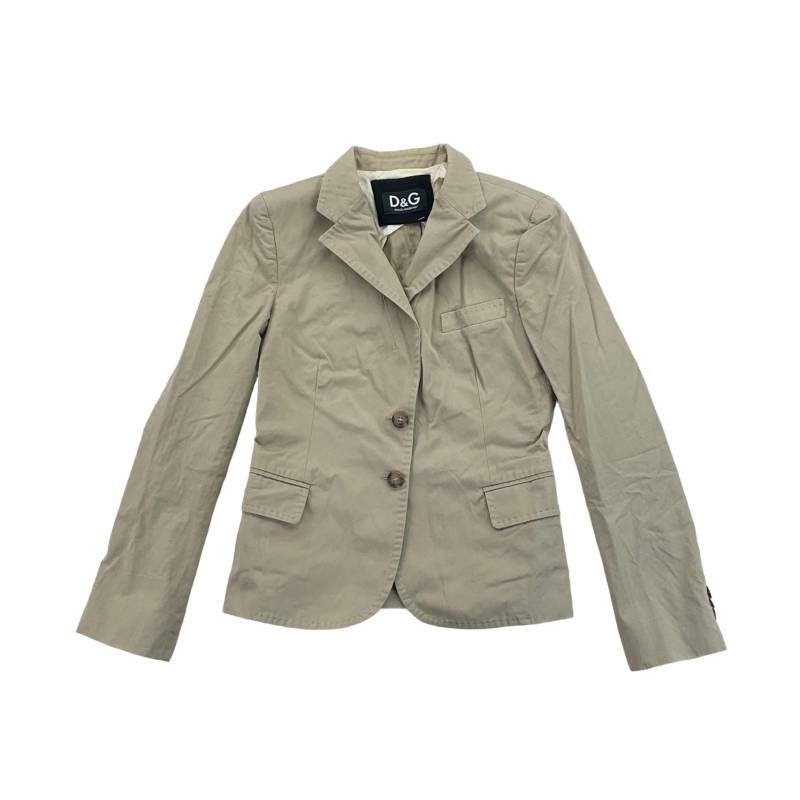 Moderne Y2K Dolce & Gabbana Blazer Jacke - Damen/S Größe Frauen Mantel Weibliche Gebraucht von aloisstudio