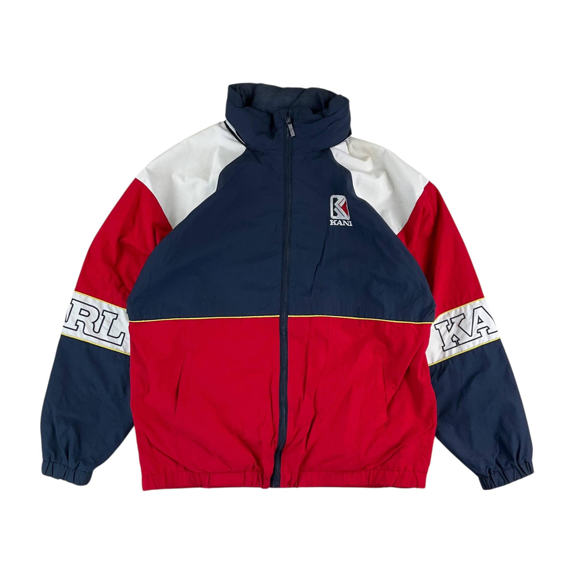 Moderne Y2K Karl Kani Jacke - Xl Größe Männer Mantel Männerjacke Gebraucht von aloisstudio