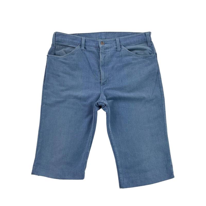 Moderne Y2K Männer Levis Denim Kurze Hose - W34 Größe Männlich Gebrauchte Unterseite von aloisstudio