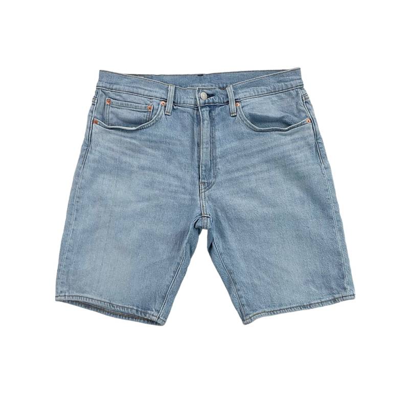 Moderne Y2K Männer Levis Denim Kurze Hose - W34 Größe Männlich Gebrauchte Unterseite Moderne Y2K Männer Levis Denim Kurze Hose - W34 Größe Männlich Gebrauchte Unterseite von aloisstudio
