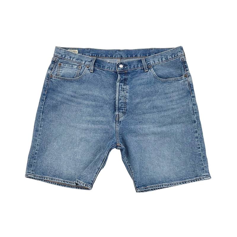 Moderne Y2K Männer Levis Denim Kurze Hose - W44 Größe Männlich Gebrauchte Unterseite Moderne Y2K Männer Levis Denim Kurze Hose - W44 Größe Männlich Gebrauchte Unterseite von aloisstudio