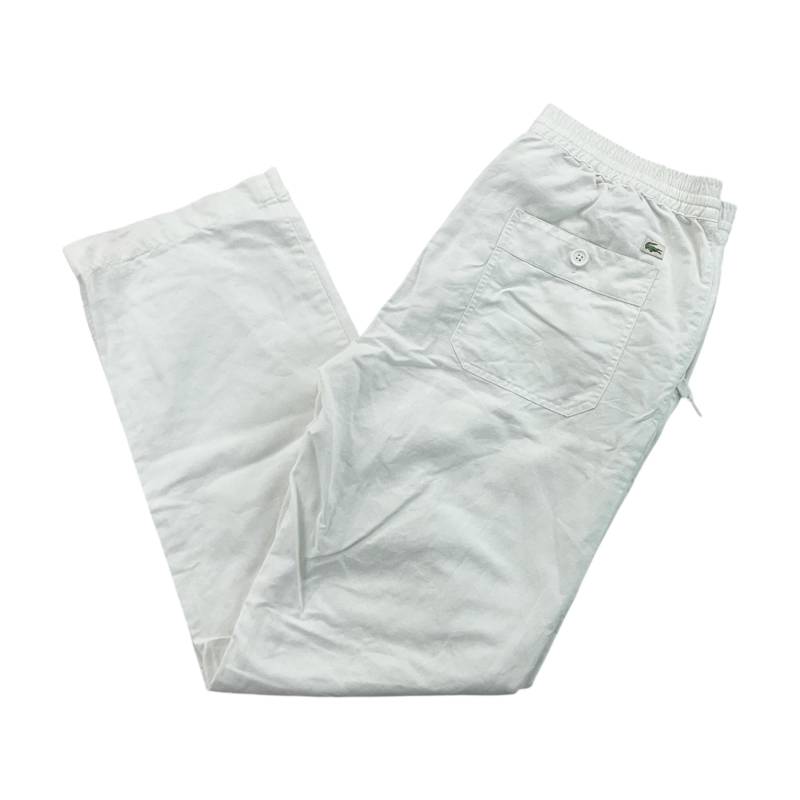 Moderne Y2K Men Lacoste Hose - Xl Größe Herrenhose Gebrauchte Unterseiten von aloisstudio