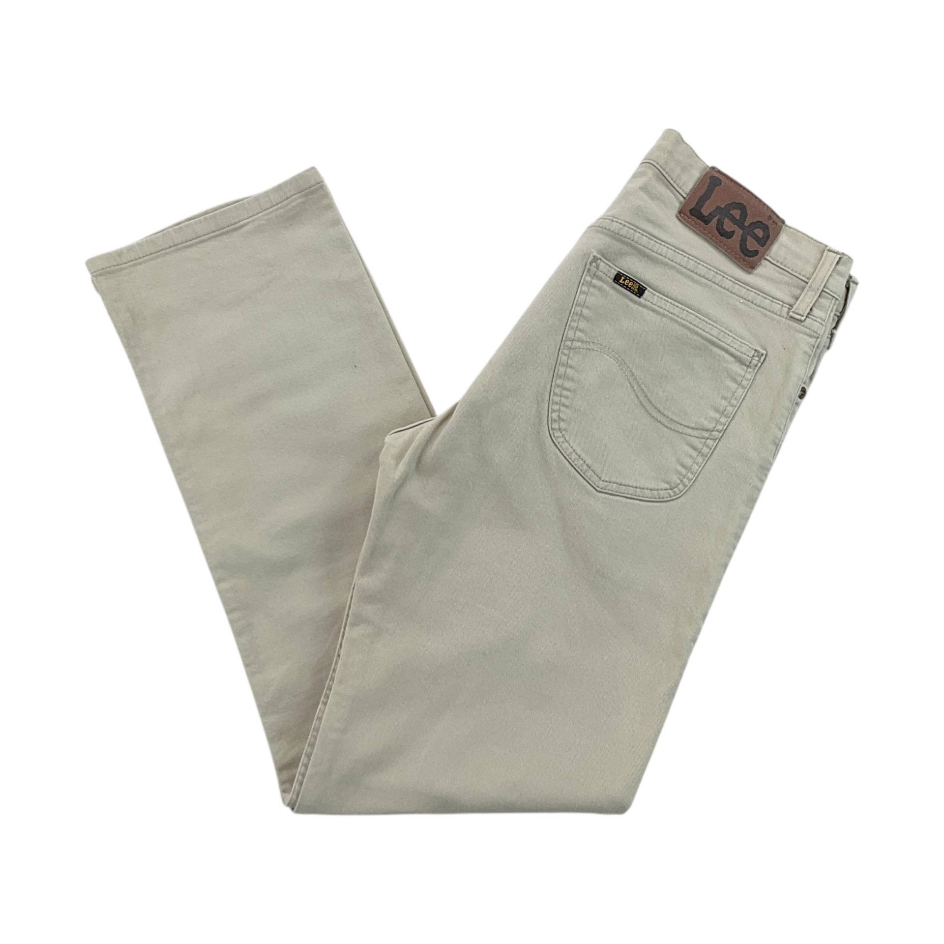 Moderne Y2K Men Lee Jeans - W32 L32 Größe Herren Hose Gebrauchte Unterseite von aloisstudio