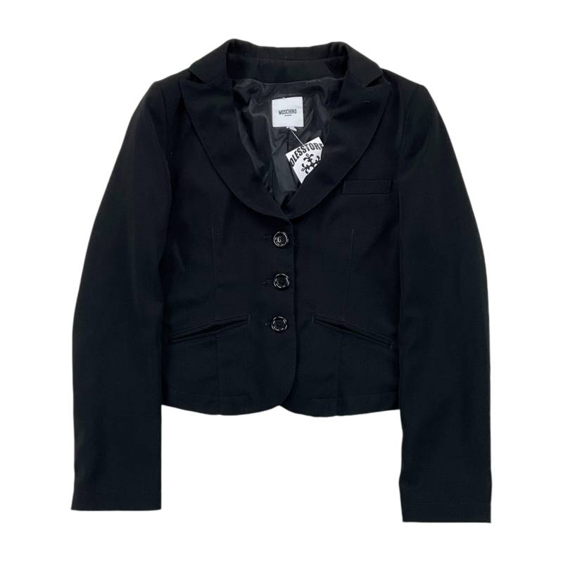 Moderne Y2K Moschino Jacke Blazer - Damen/S Größe Frauen Mantel Weibliche Gebraucht von aloisstudio
