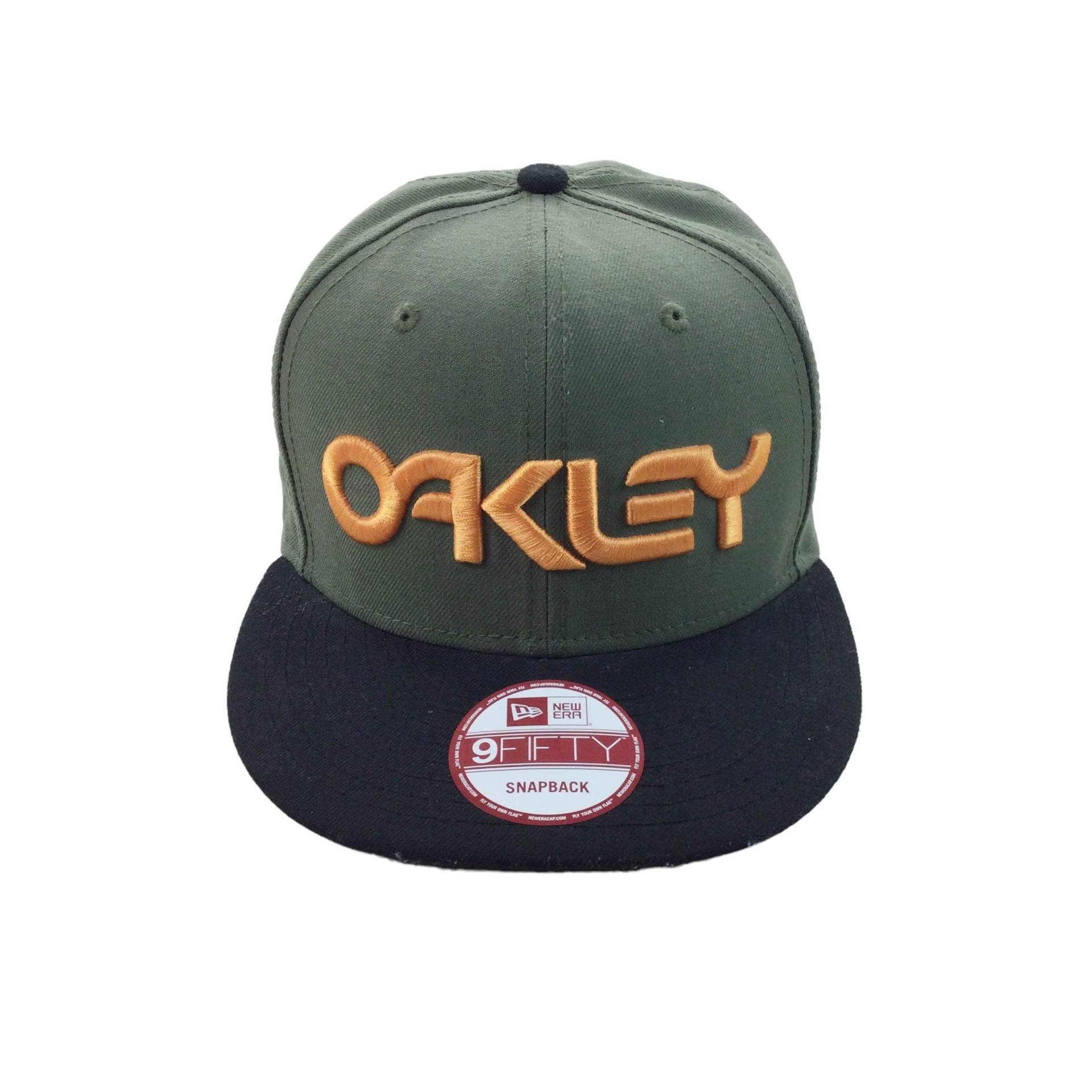 Moderne Y2K New Era X Oakley Cap Männer Kopfbedeckungen Gebrauchte Kopfbedeckung von aloisstudio