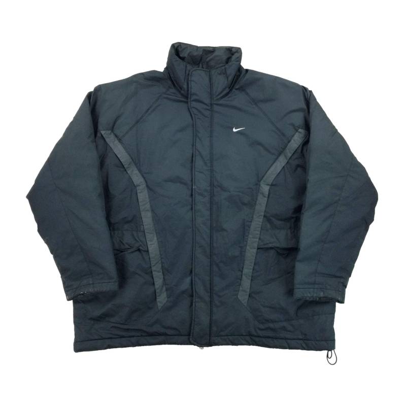 Moderne Y2K Nike Swoosh Winterjacke - Xxl Größe Männer Männliche Getragene Gefütterte Jacke von aloisstudio