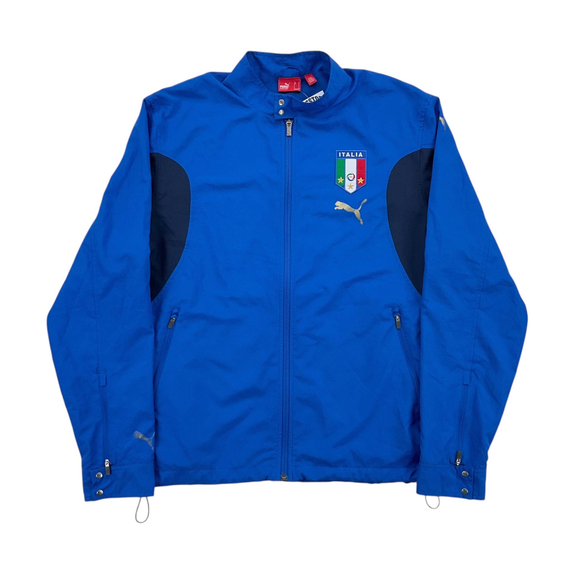 Moderne Y2K Puma 00S Italy Jacke - Große Größe Männer Mantel Männerjacke Gebraucht von aloisstudio
